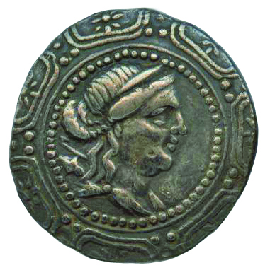 Бронзова монета на Каракала (198 &ndash; 217 г.), сечена в Сердика