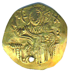Златен хиперперон на Йоан III Дука Ватаци (1222 &ndash; 1254 г.)