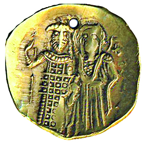 Златен хиперперон на Йоан III Дука Ватаци (1222 &ndash; 1254 г.)